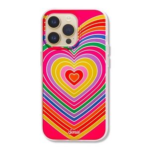Sonix Apple iPhone 14 Pro Case with MagSafe- Rainbow Hearts